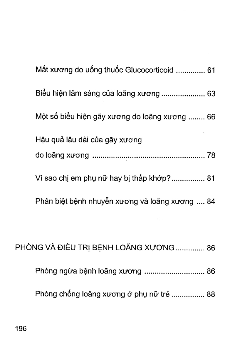 phòng và chữa bệnh loãng xương (tái bản) - Ảnh 5