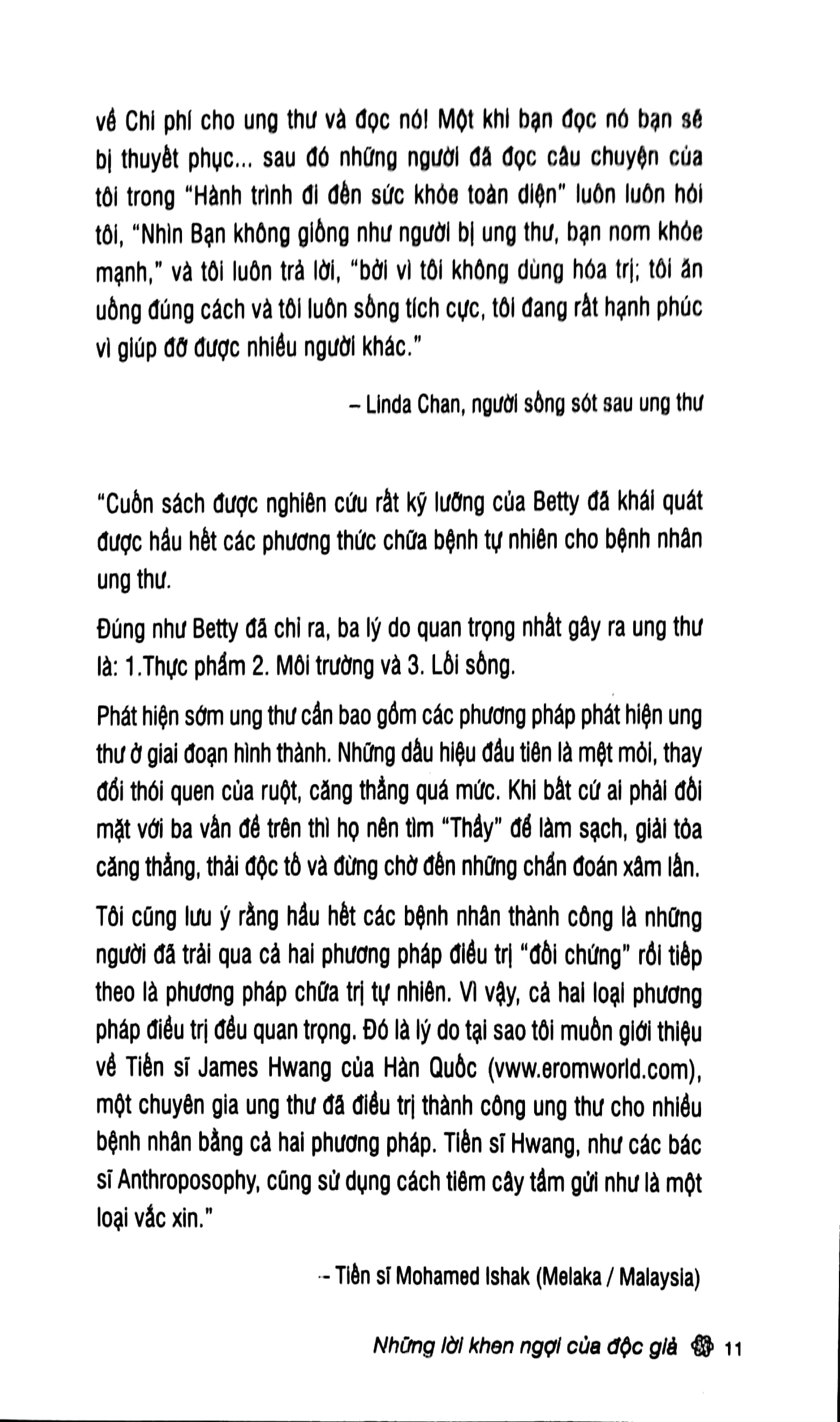 phòng và chữa bệnh ung thư theo phương thức tự nhiên (tái bản 2023) - Ảnh 5