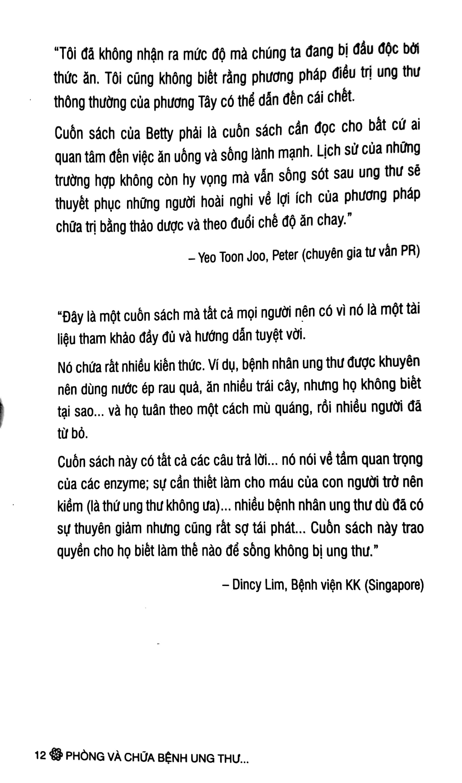 phòng và chữa bệnh ung thư theo phương thức tự nhiên (tái bản 2023) - Ảnh 6