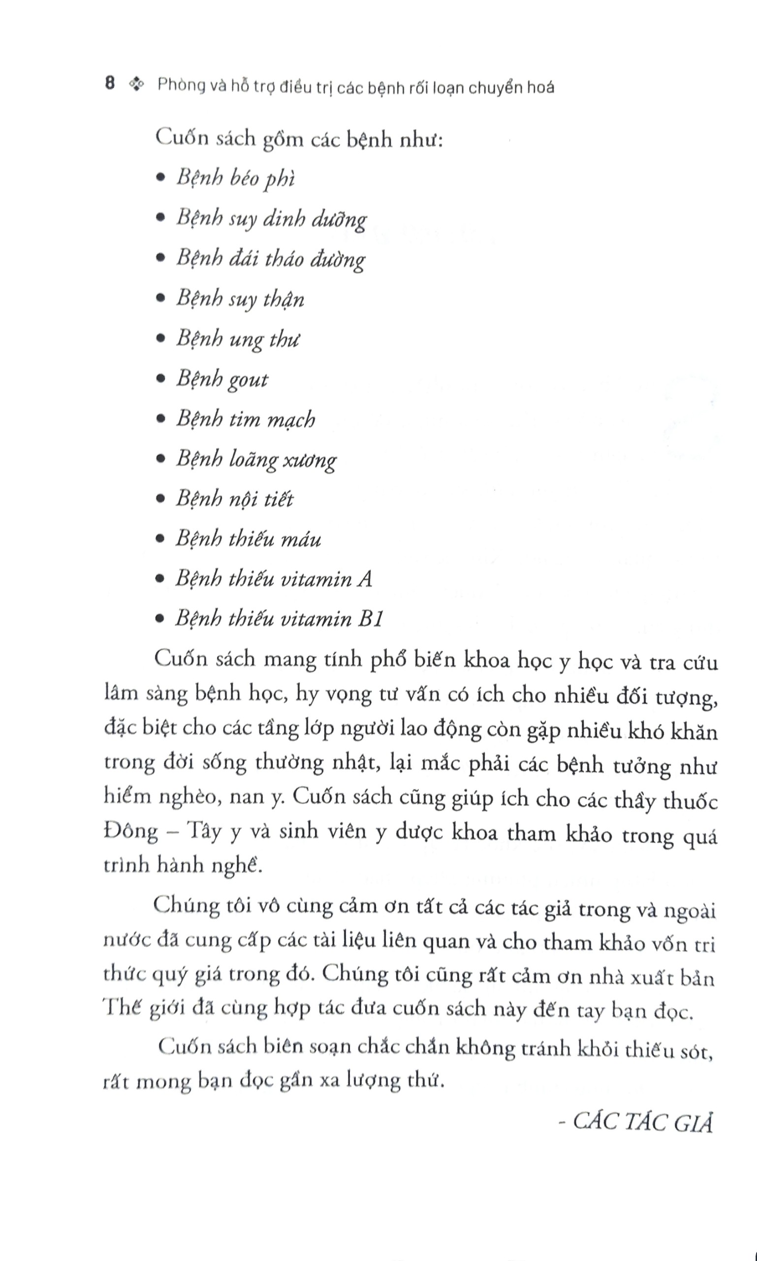 Phòng Và Hỗ Trợ Điều Trị Các Bệnh Rối Loạn Chuyển Hóa - Ảnh 7