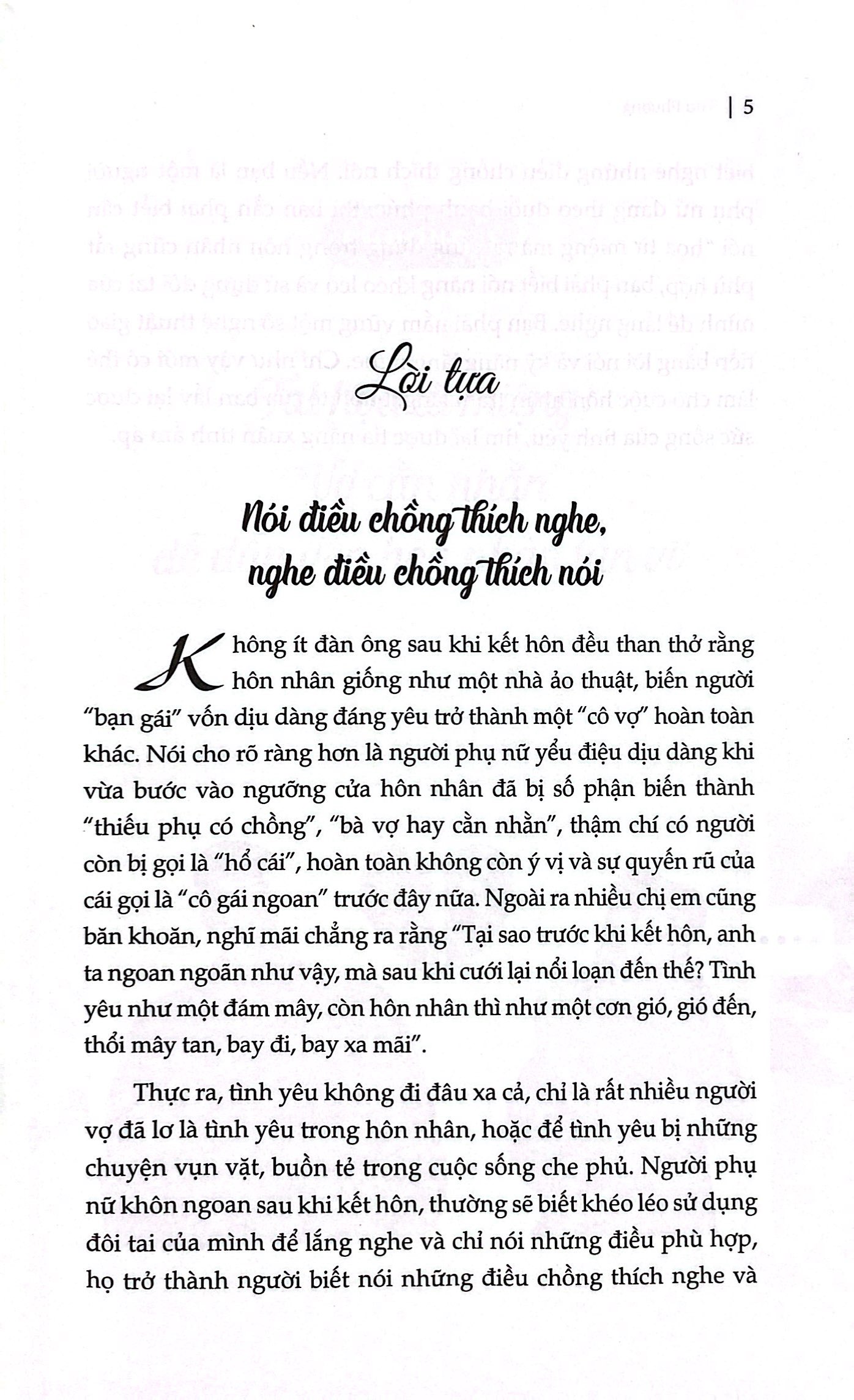 phụ nữ khôn ngoan khéo ăn nói giỏi lắng nghe - Ảnh 4