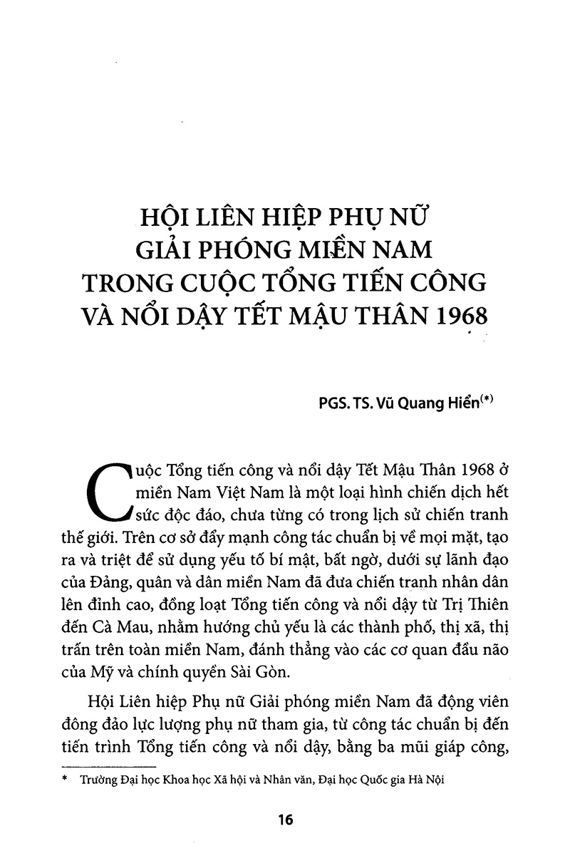 phụ nữ sài gòn gia định và nam bộ trong cuộc tổng tiến công và nổi dậy xuân mậu thân 1968 - Ảnh 10