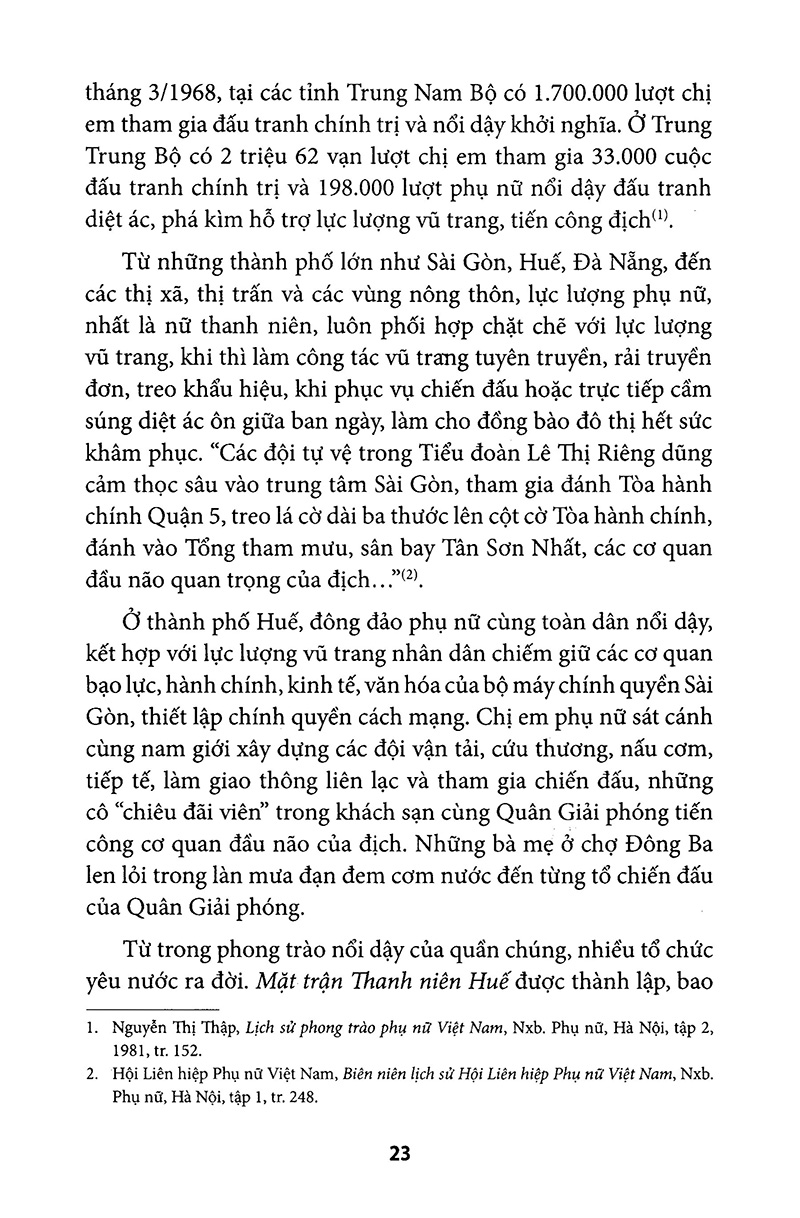 phụ nữ sài gòn gia định và nam bộ trong cuộc tổng tiến công và nổi dậy xuân mậu thân 1968 - Ảnh 17