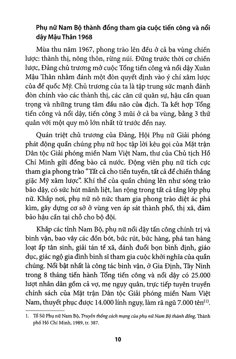 phụ nữ sài gòn gia định và nam bộ trong cuộc tổng tiến công và nổi dậy xuân mậu thân 1968 - Ảnh 4