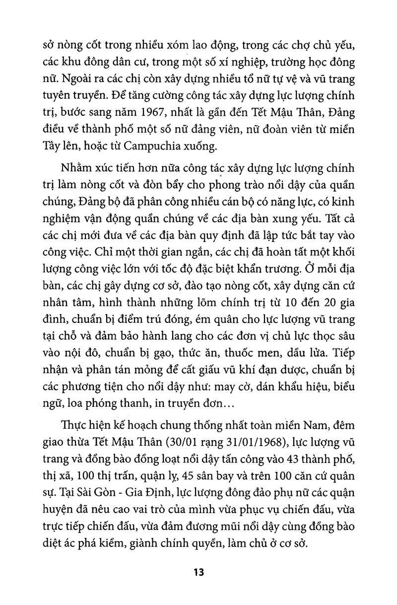 phụ nữ sài gòn gia định và nam bộ trong cuộc tổng tiến công và nổi dậy xuân mậu thân 1968 - Ảnh 7