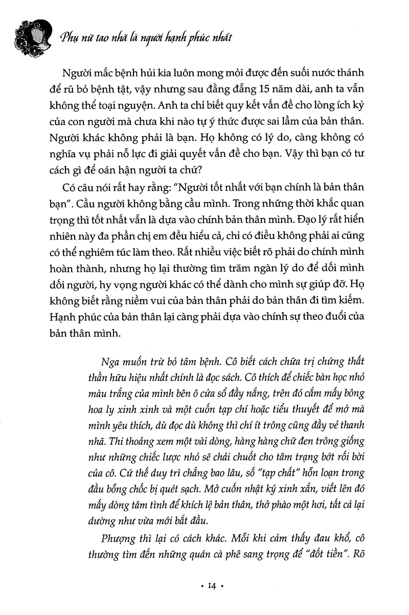 phụ nữ tao nhã là người hạnh phúc nhất - Ảnh 12