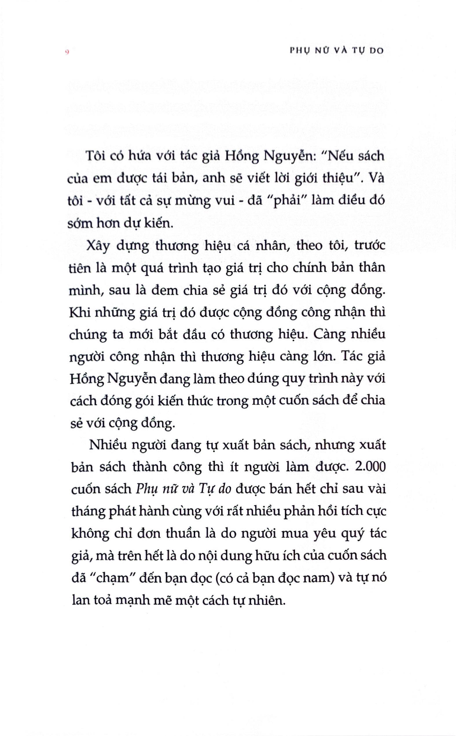 phụ nữ và tự do (tái bản 2023) - Ảnh 6