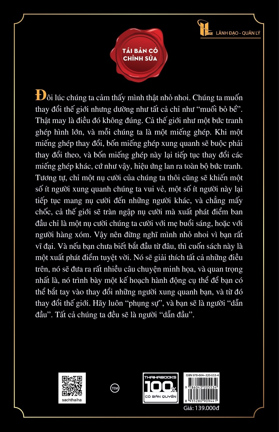 phụng sự để dẫn đầu (tái bản 2021) - Ảnh 3