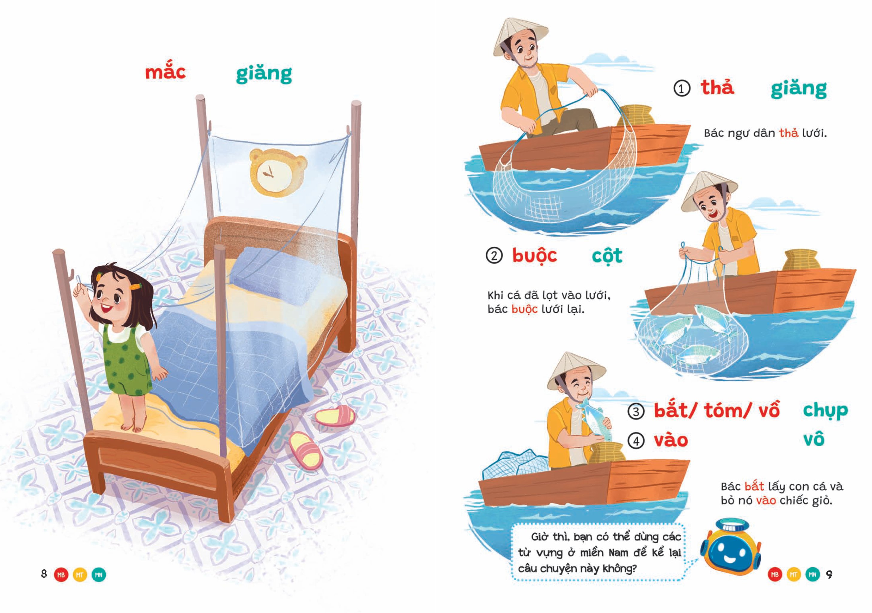 phương ngữ việt nam - từ cảm xúc đến hành động - từ vựng phong phú cho bé - Ảnh 4