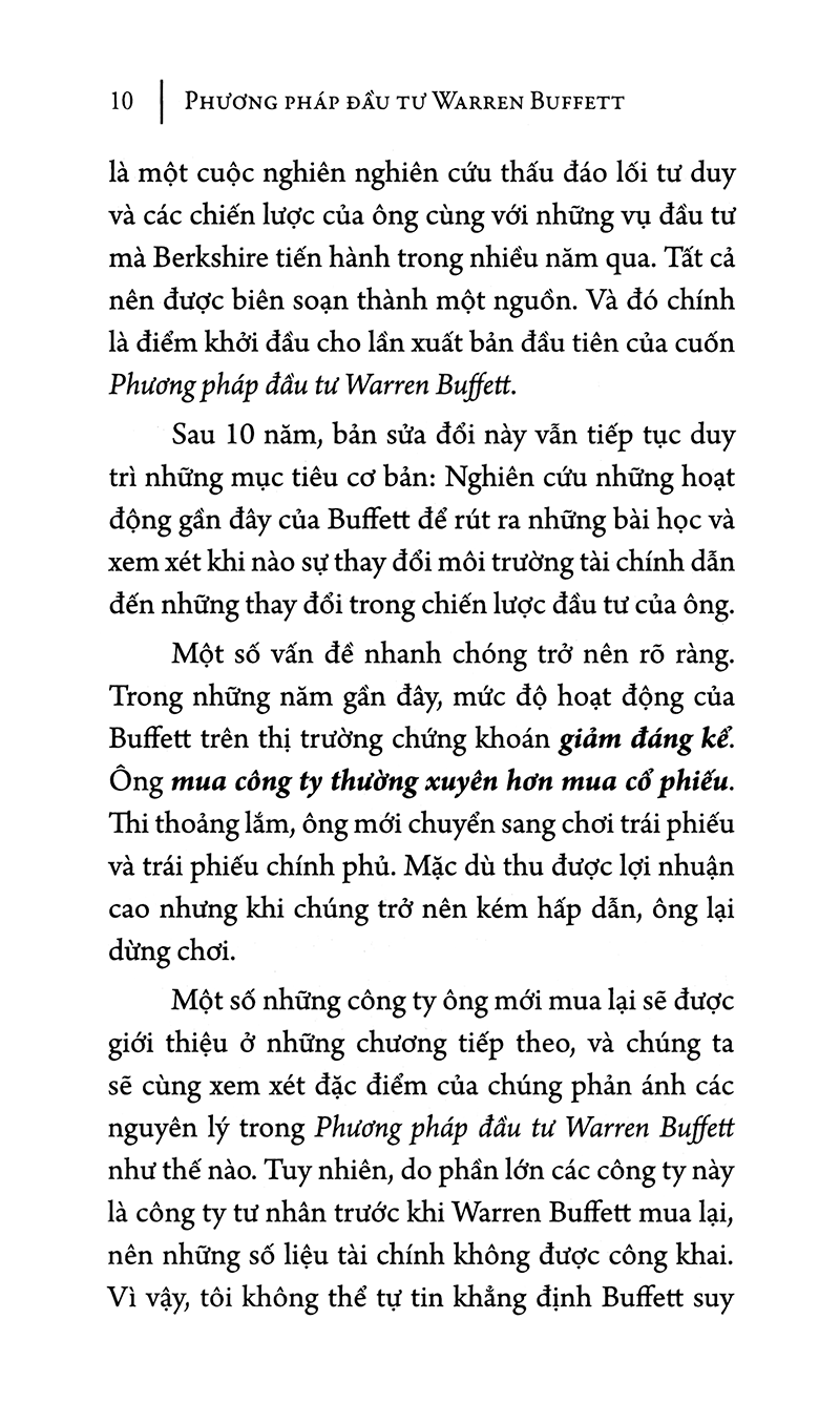 Phương Pháp Đầu Tư Warren Buffett (Tái Bản) - Ảnh 7
