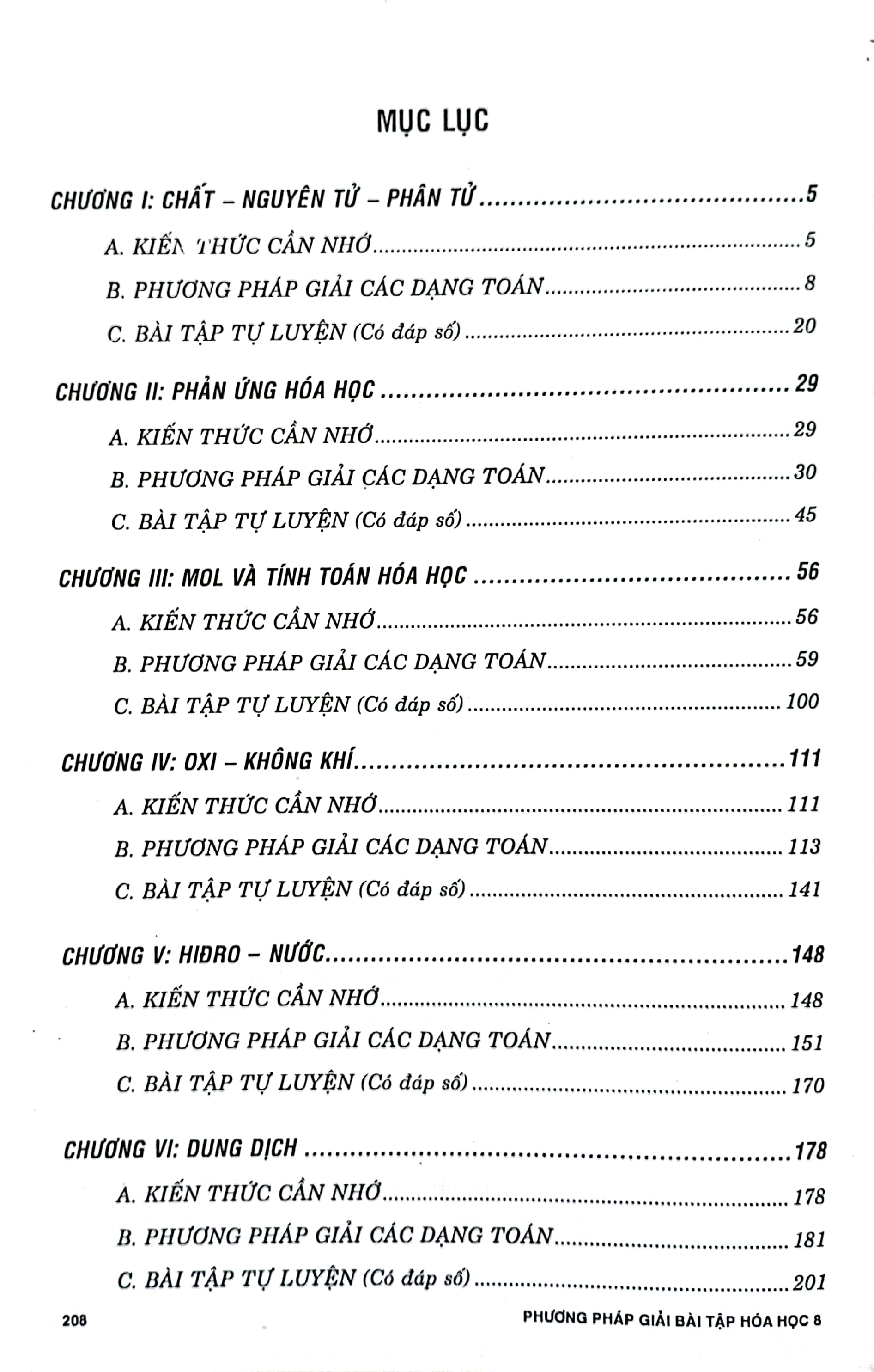 phương pháp giải bài tập hoá học 8 - Ảnh 3