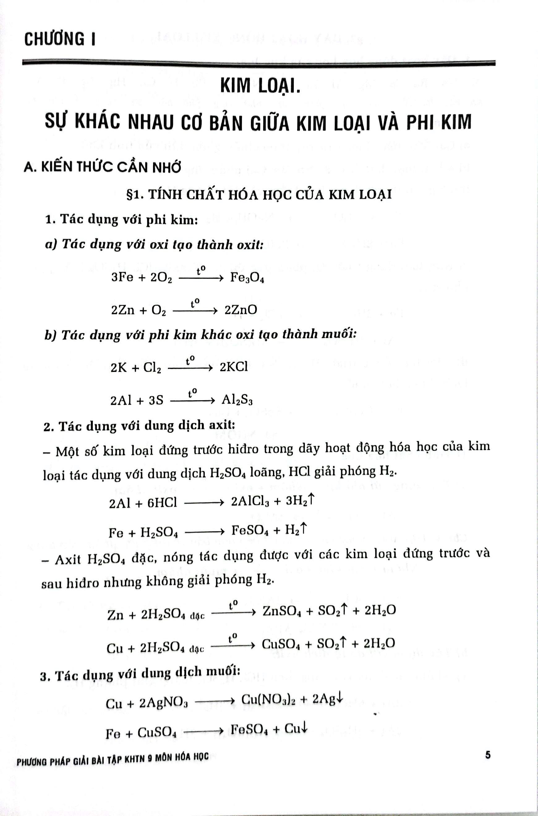 Phương Pháp Giải Bài Tập Khoa Học Tự Nhiên 9 - Môn Hoá Học - Ảnh 5
