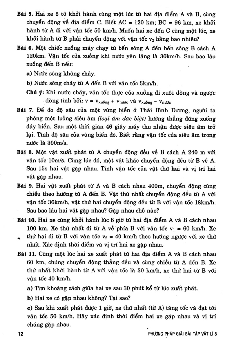 phương pháp giải bài tập vật lý 8 - Ảnh 11