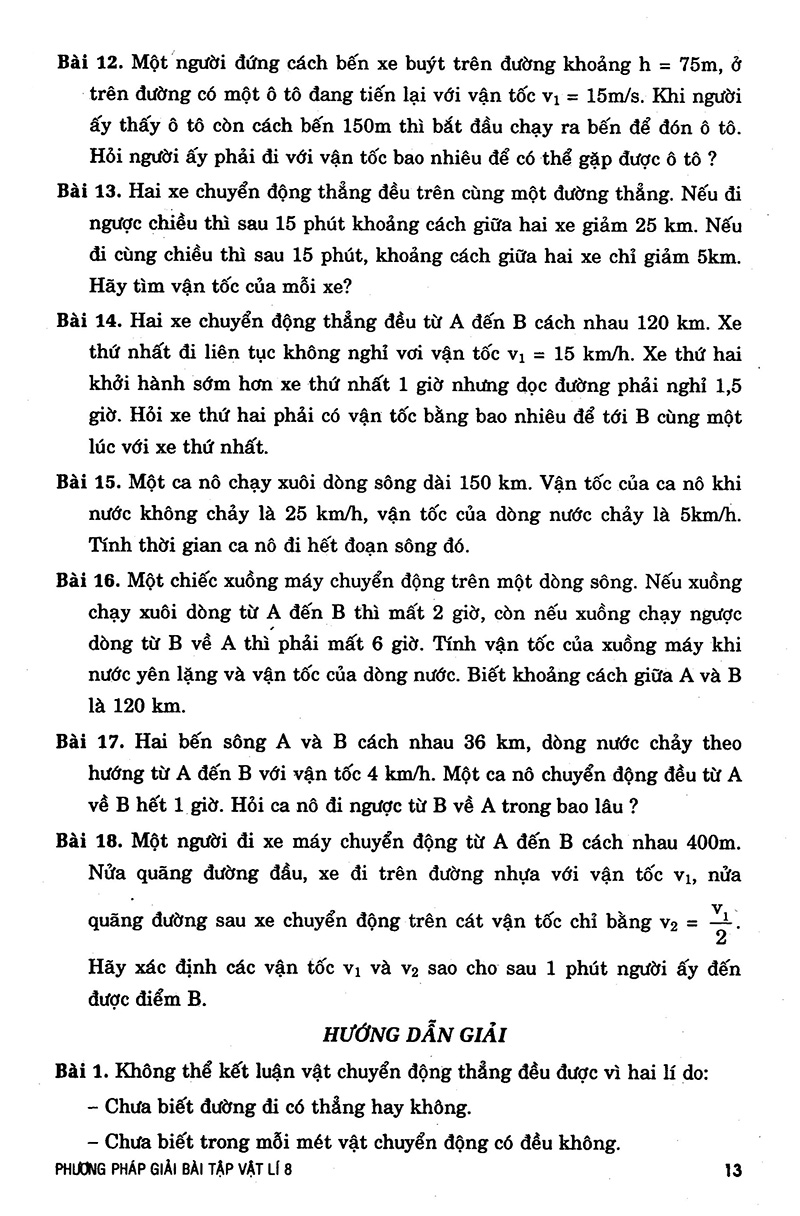 phương pháp giải bài tập vật lý 8 - Ảnh 12
