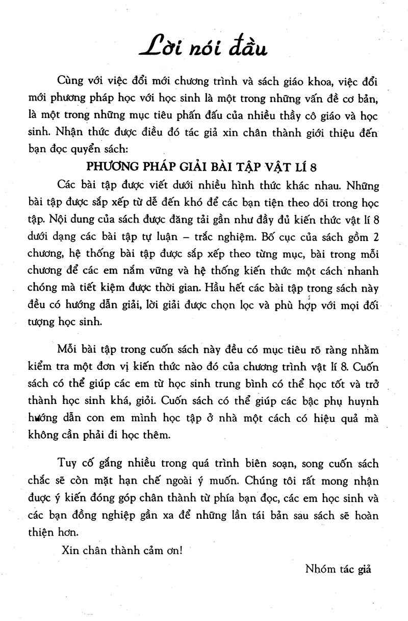 phương pháp giải bài tập vật lý 8 - Ảnh 3