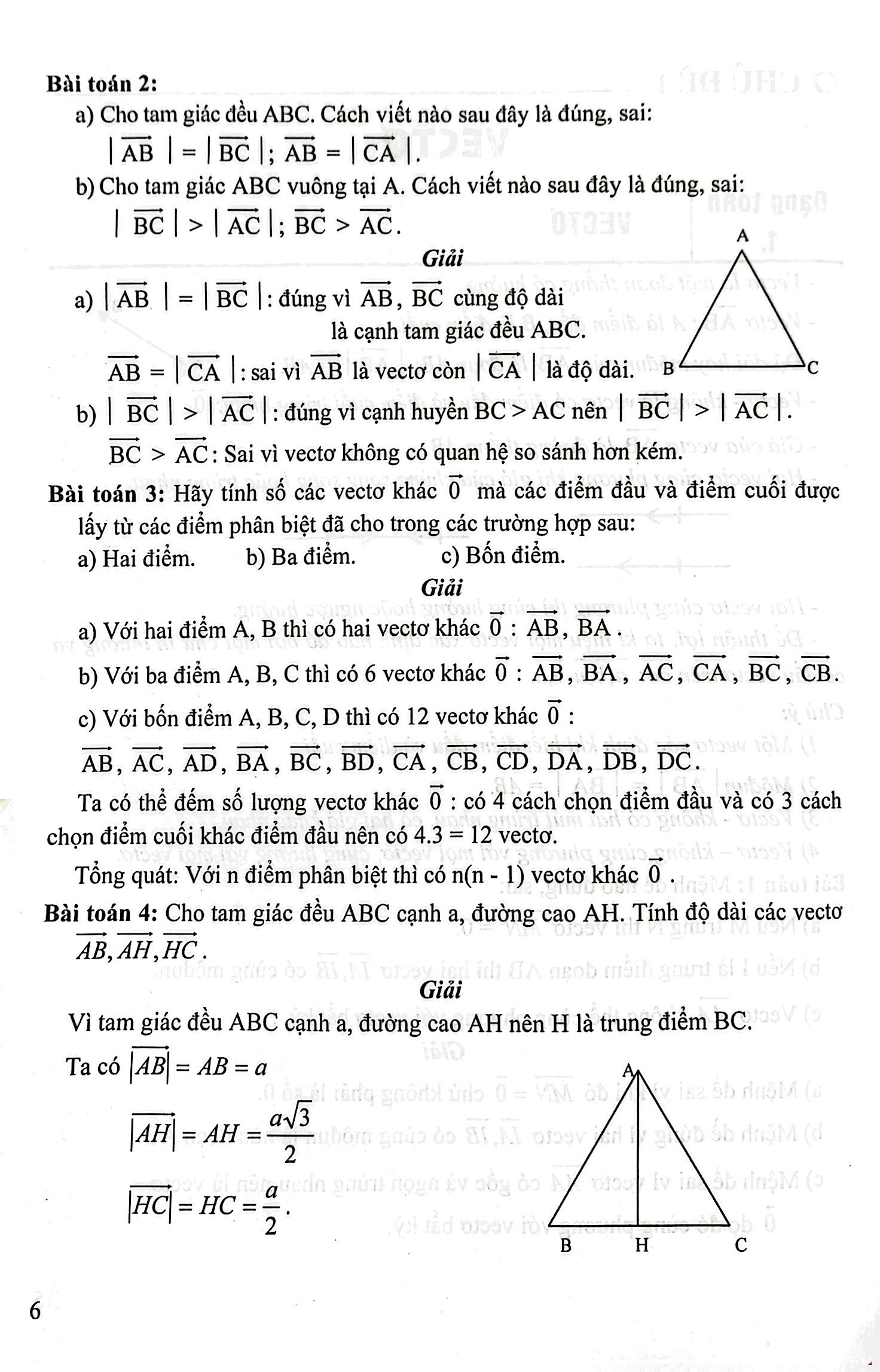phương pháp giải các chủ đề căn bản hình học 10 (biên soạn theo chương trinh gdpt mới) (dùng chung cho các bộ sgk hiện hành) - Ảnh 5