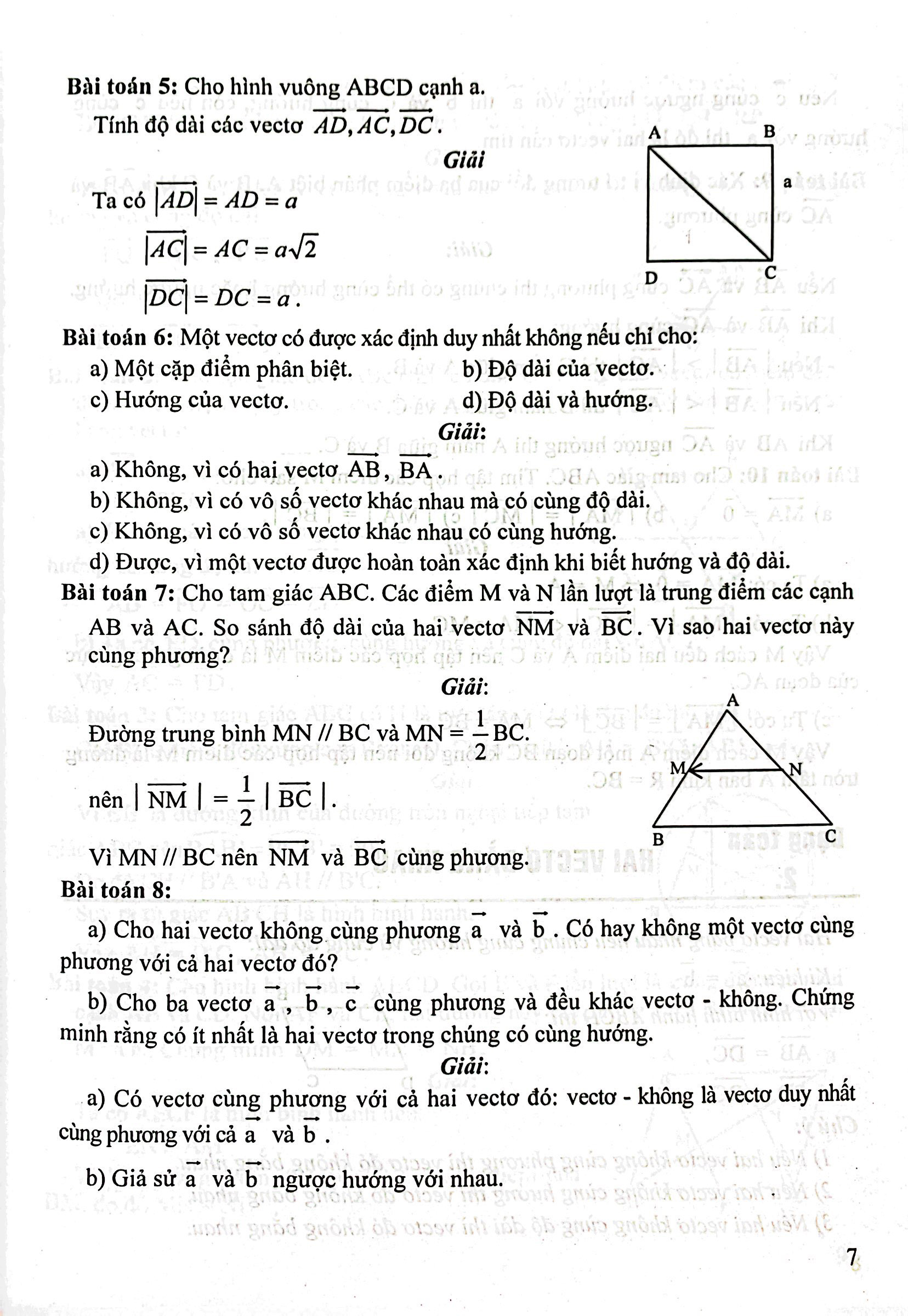 phương pháp giải các chủ đề căn bản hình học 10 (biên soạn theo chương trinh gdpt mới) (dùng chung cho các bộ sgk hiện hành) - Ảnh 6