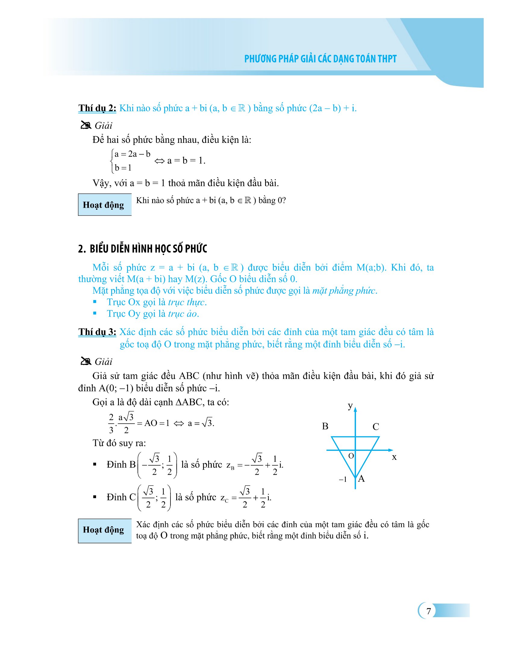 phương pháp giải các dạng toán thpt - số phức - Ảnh 6