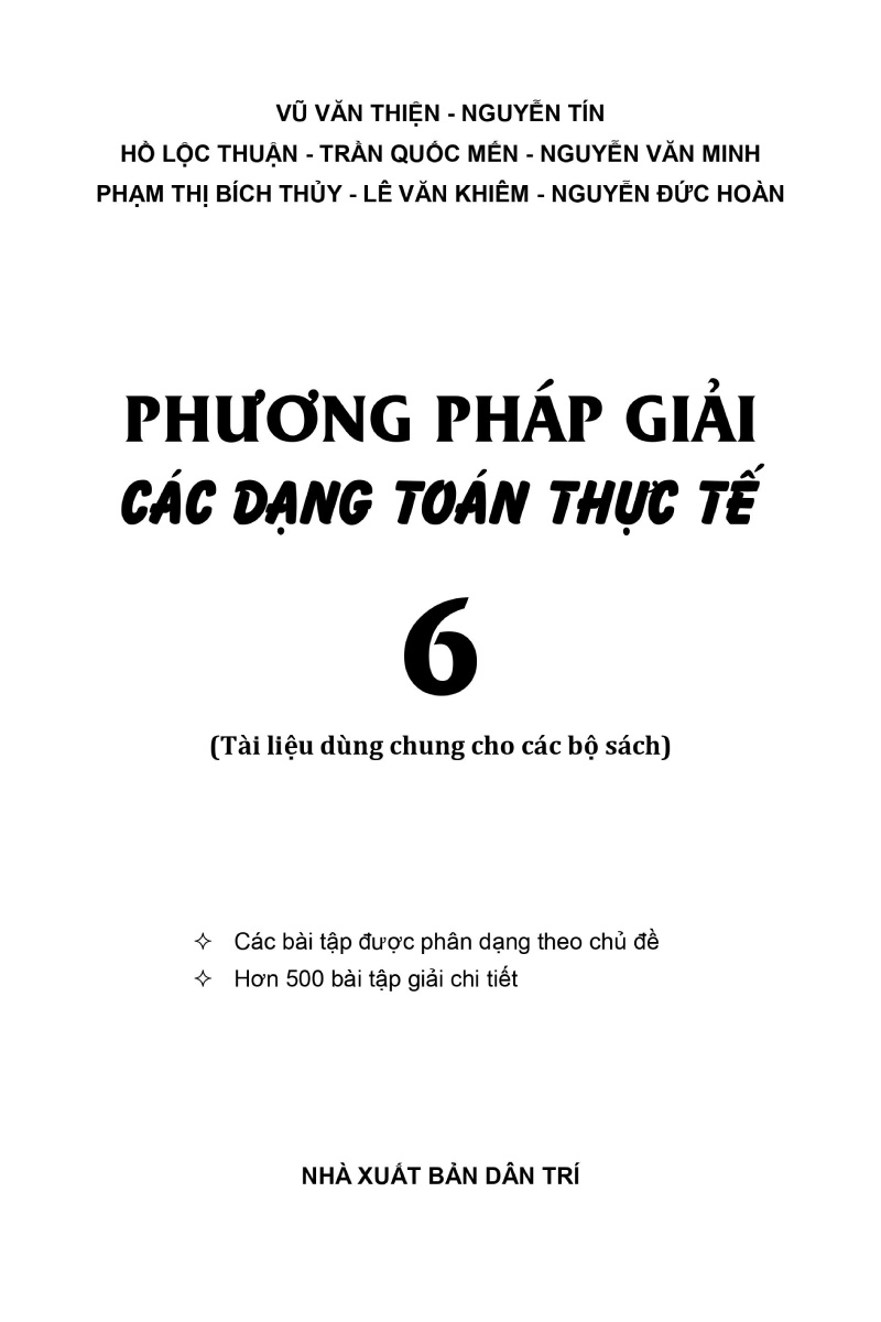 phương pháp giải các dạng toán thực tế 6 - Ảnh 3