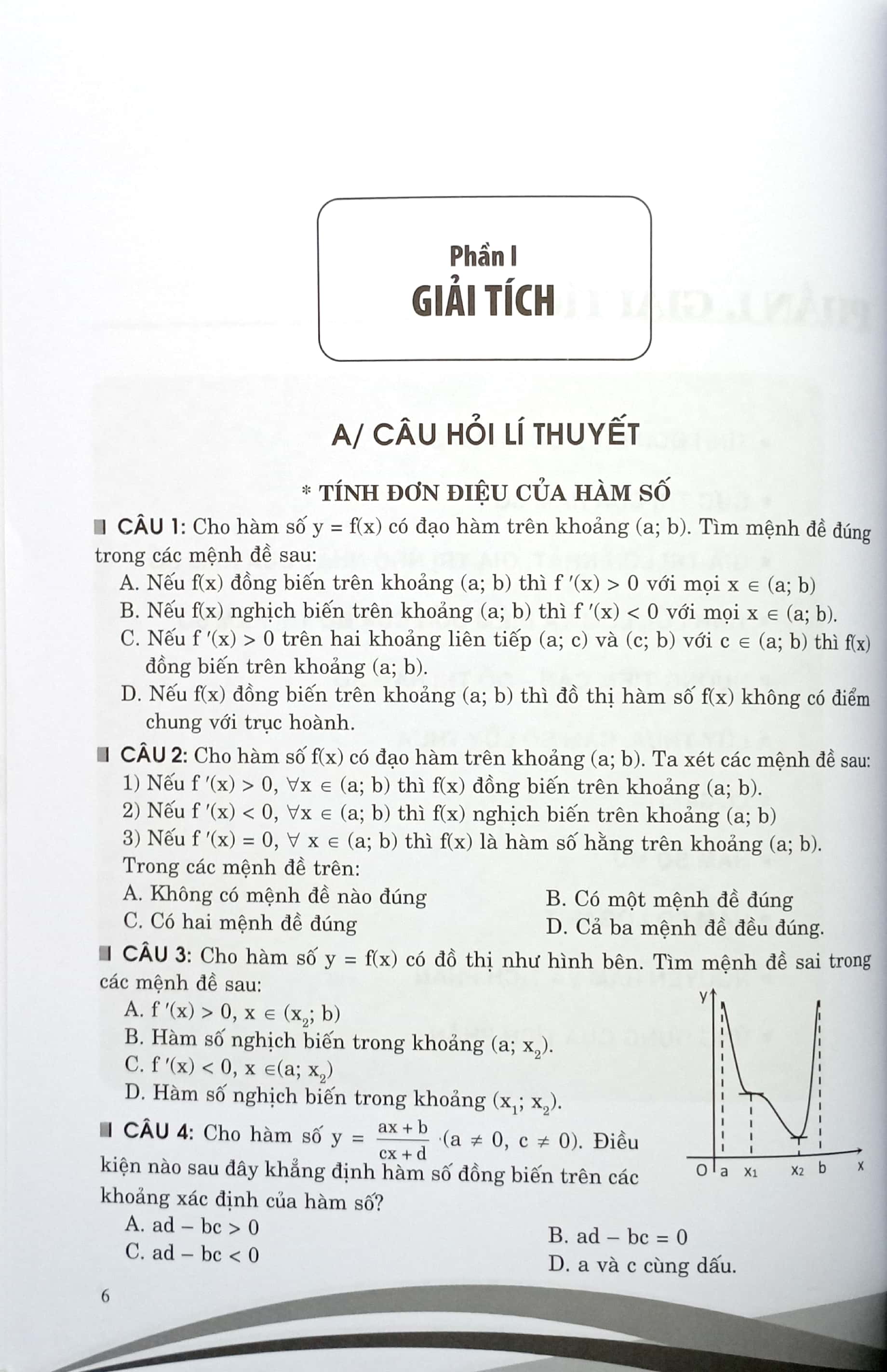 phương pháp giải câu hỏi và bài tập trắc nghiệm toán 12 - Ảnh 5
