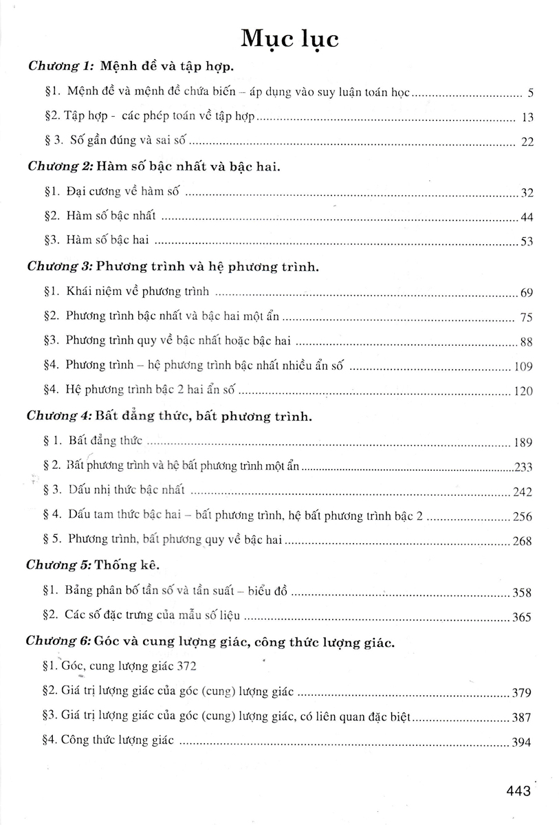 phương pháp giải toán chuyên đề đại số 10 (biên soạn theo chương trình giáo dục phổ thông mới - dùng chung cho các bộ sgk hiện hành) - Ảnh 3