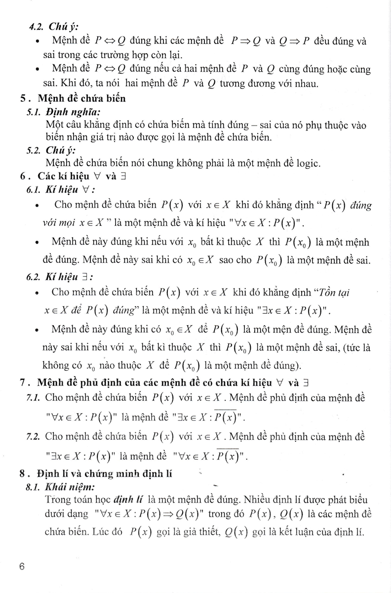 phương pháp giải toán chuyên đề đại số 10 (biên soạn theo chương trình giáo dục phổ thông mới - dùng chung cho các bộ sgk hiện hành) - Ảnh 5