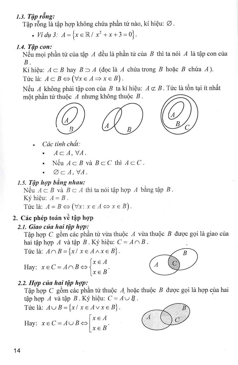 phương pháp giải toán chuyên đề đại số 10 (biên soạn theo chương trình giáo dục phổ thông mới - dùng chung cho các bộ sgk hiện hành) - Ảnh 7