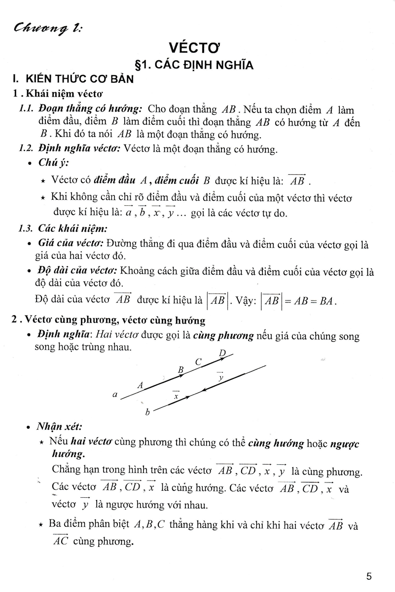 phương pháp giải toán chuyên đề hình học lớp 10 (biên soạn theo chương trình giáo dục phổ thông mới - dùng chung cho các bộ sgk hiện hành) - Ảnh 5
