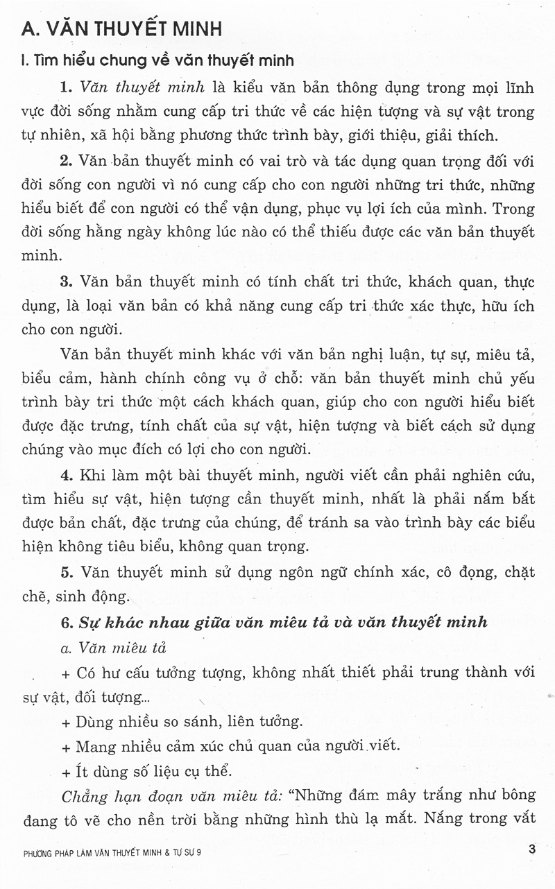 phương pháp làm văn thuyết minh & tự sự 9 - Ảnh 4