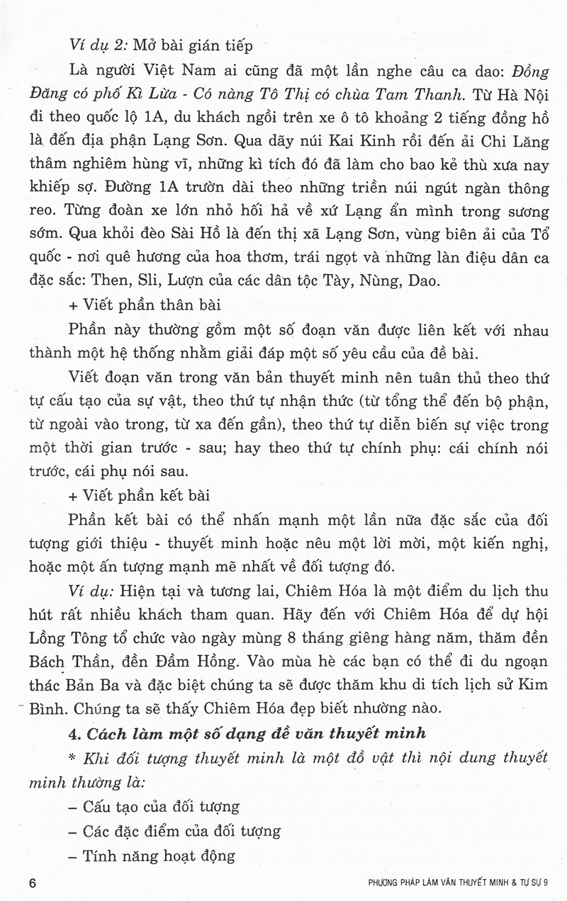 phương pháp làm văn thuyết minh & tự sự 9 - Ảnh 7