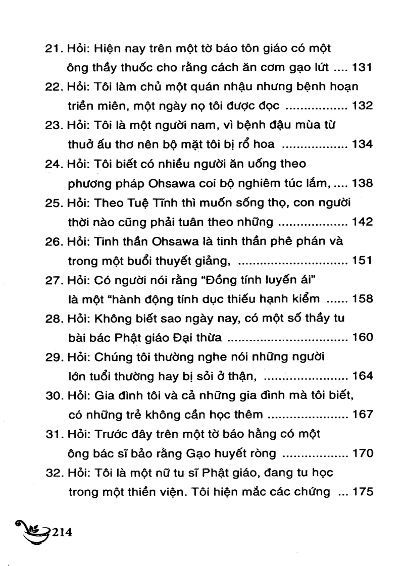 phương pháp ohsawa hỏi và đáp - tập 3 - Ảnh 7