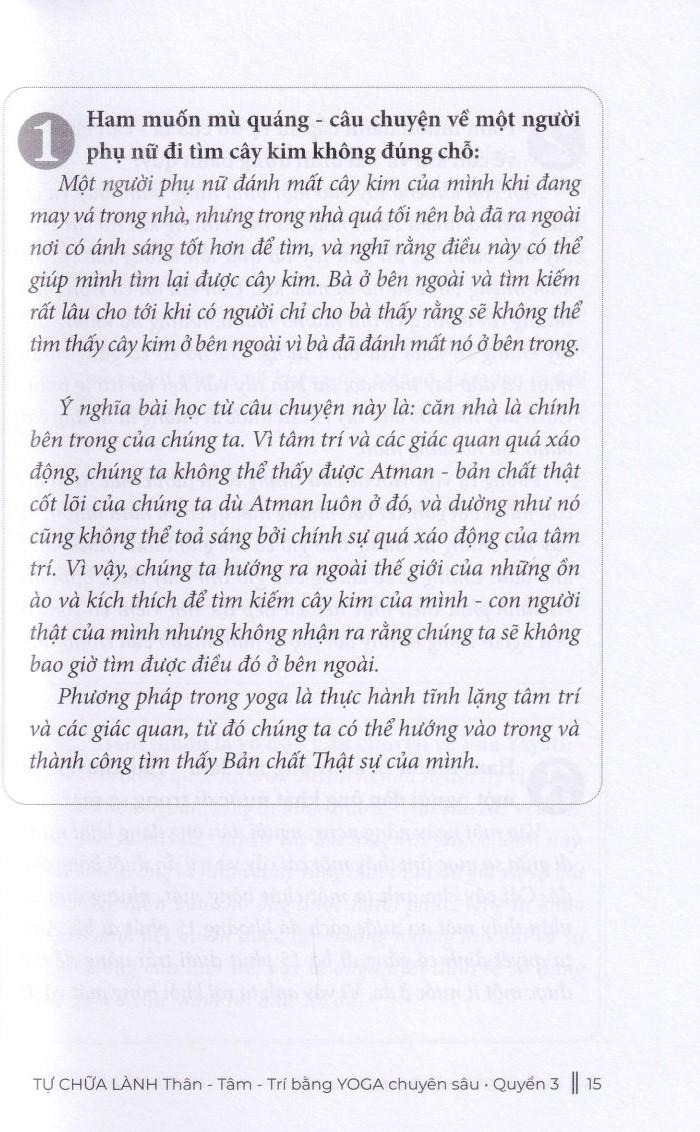 phương pháp sức khoẻ toàn diện của yoga cổ điển - tự chữa lành thân-tâm-trí bằng yoga chuyên sâu - quyển 3 - Ảnh 6