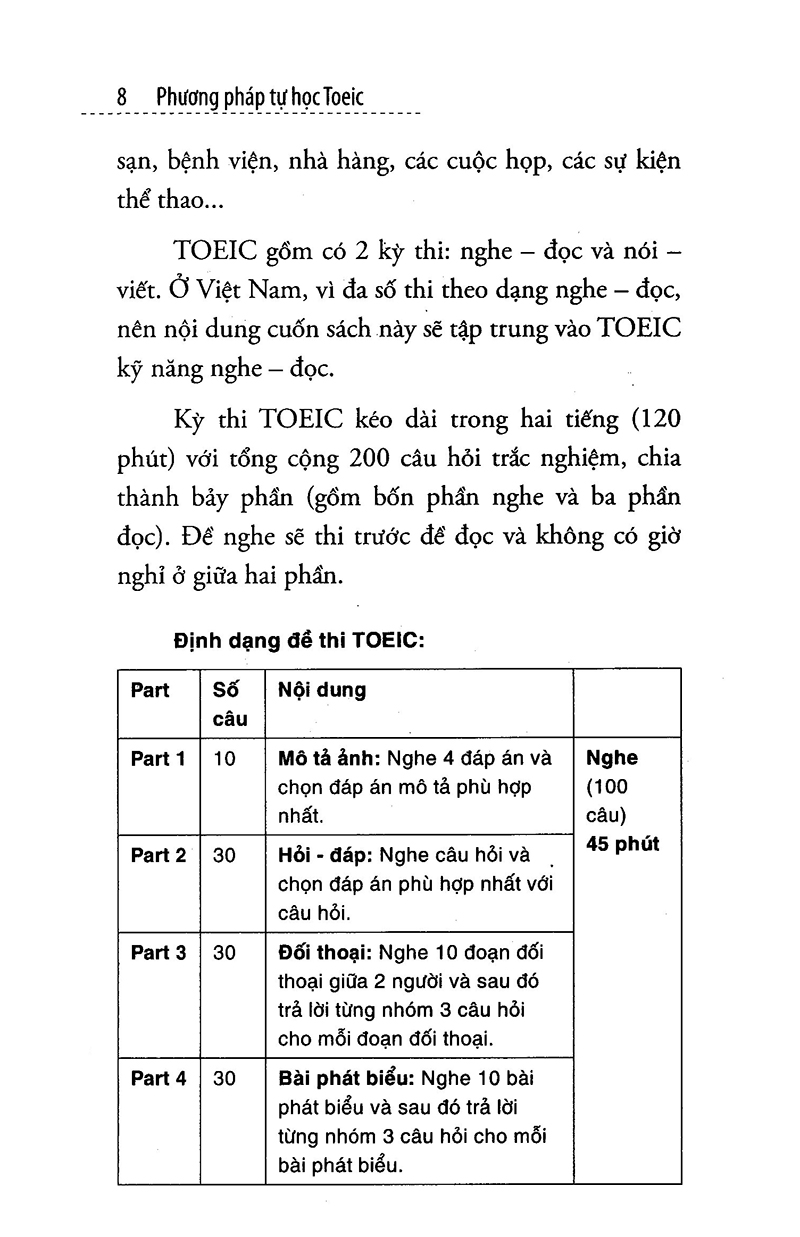 phương pháp tự học toeic (tái bản 2019) - Ảnh 6