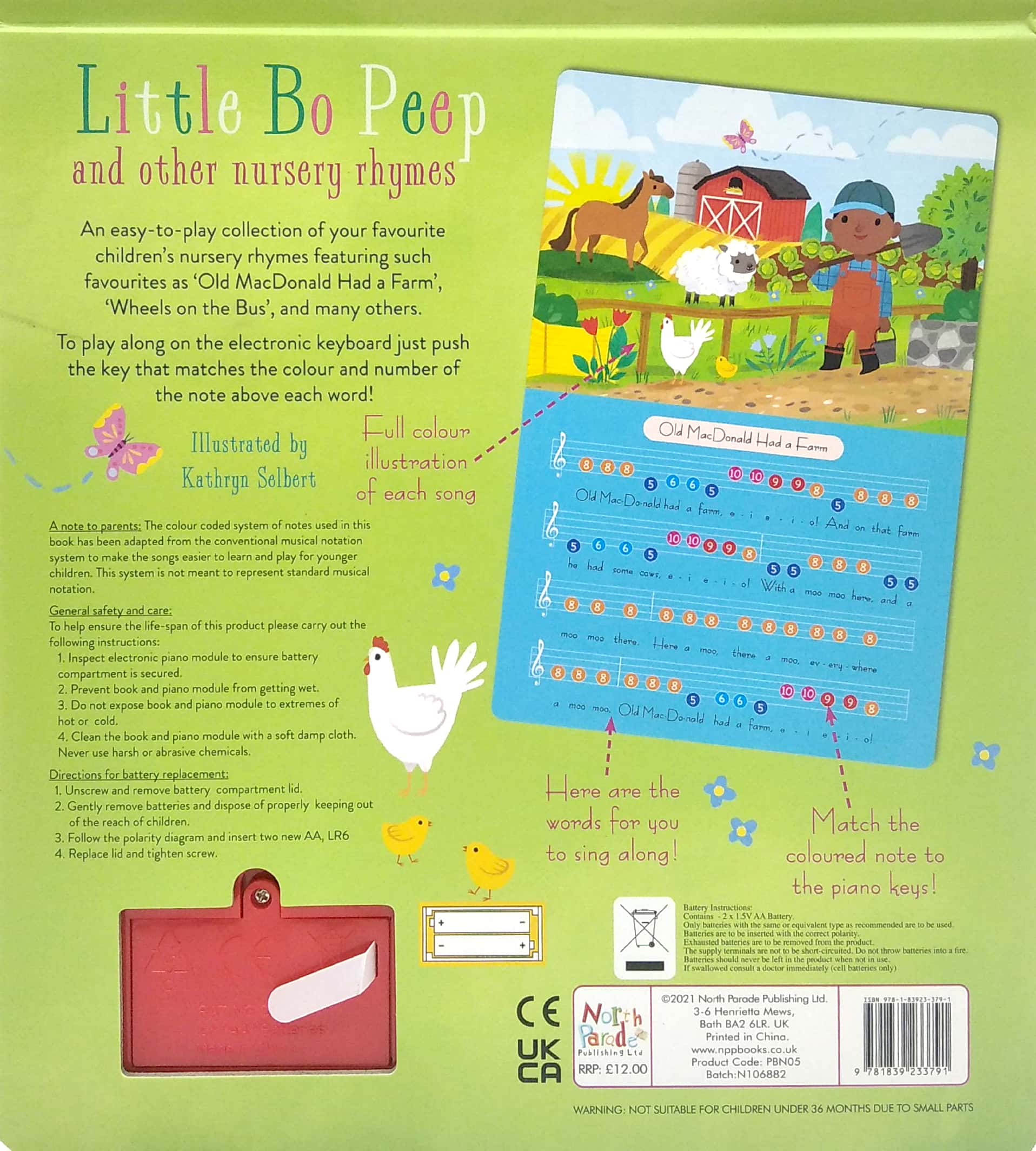 piano book - little bo peep - Ảnh 6