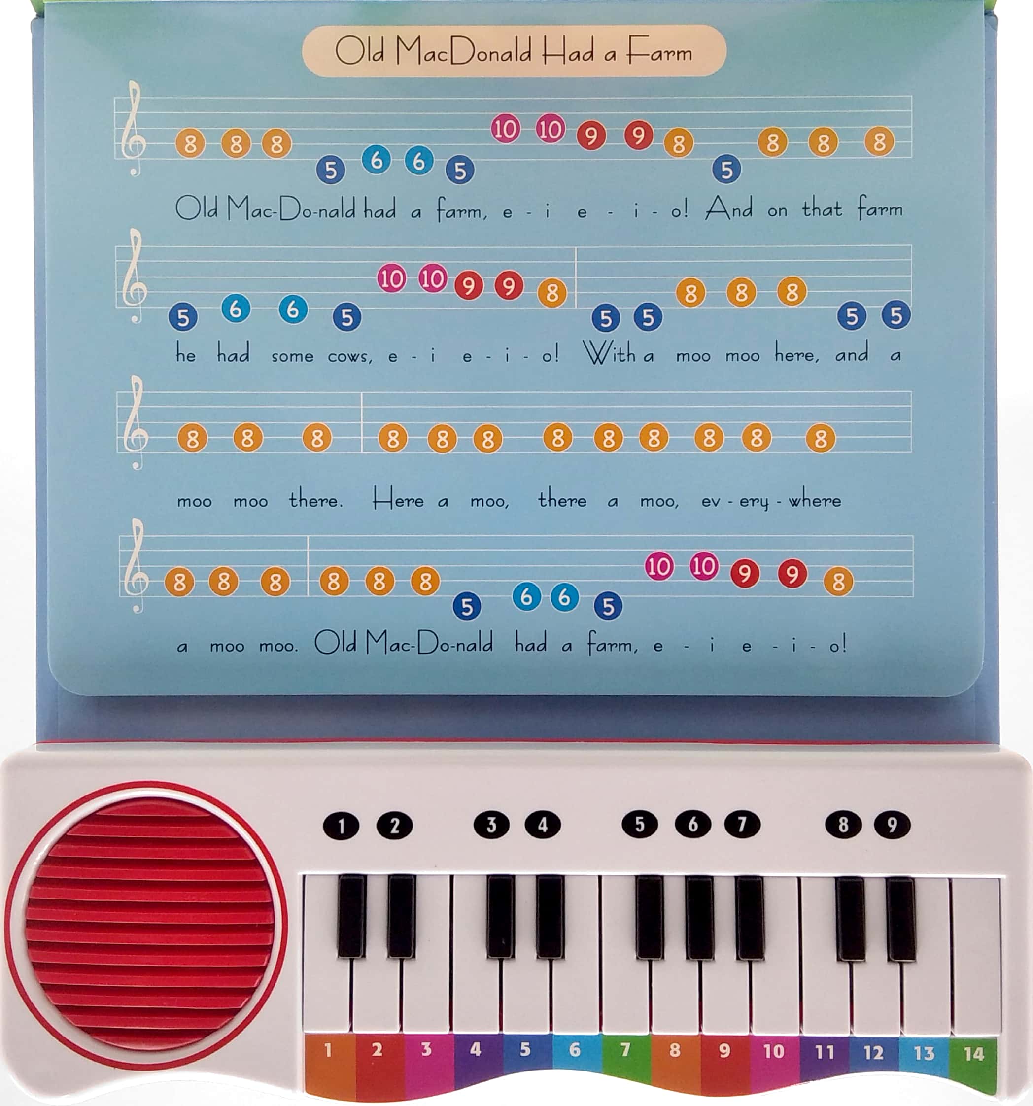 piano book - ten green bottles - Ảnh 4