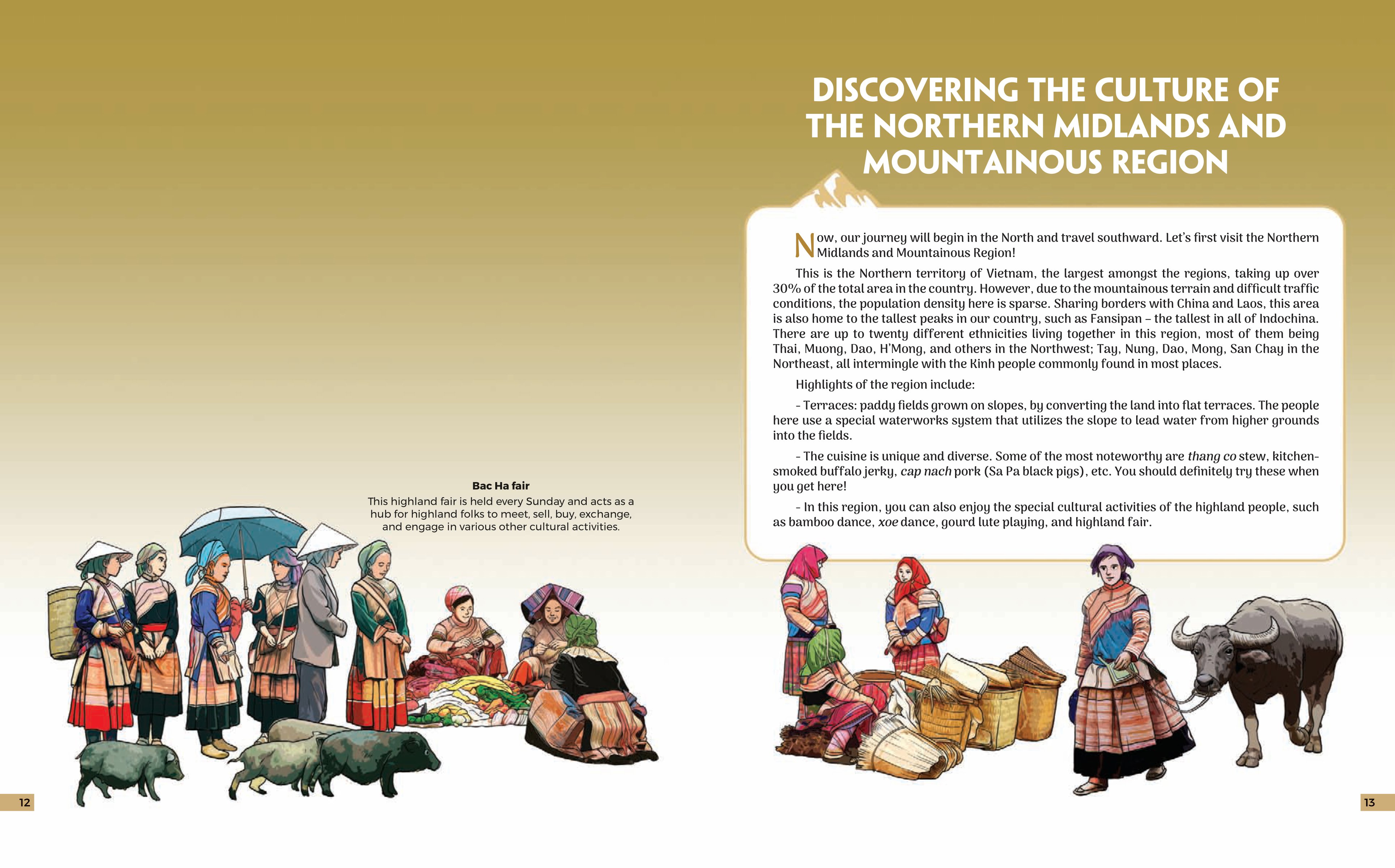 picture atlas of vietnam - the land of charm - đất nước gấm hoa - bìa cứng (english version) - Ảnh 7