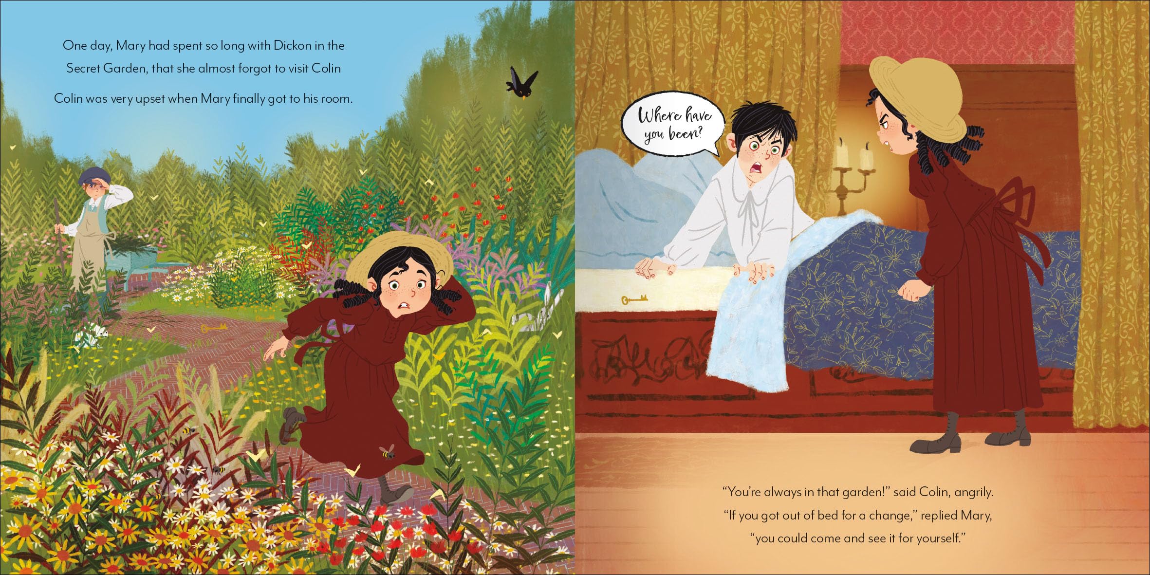 picture book classics - the secrect garden - Ảnh 4