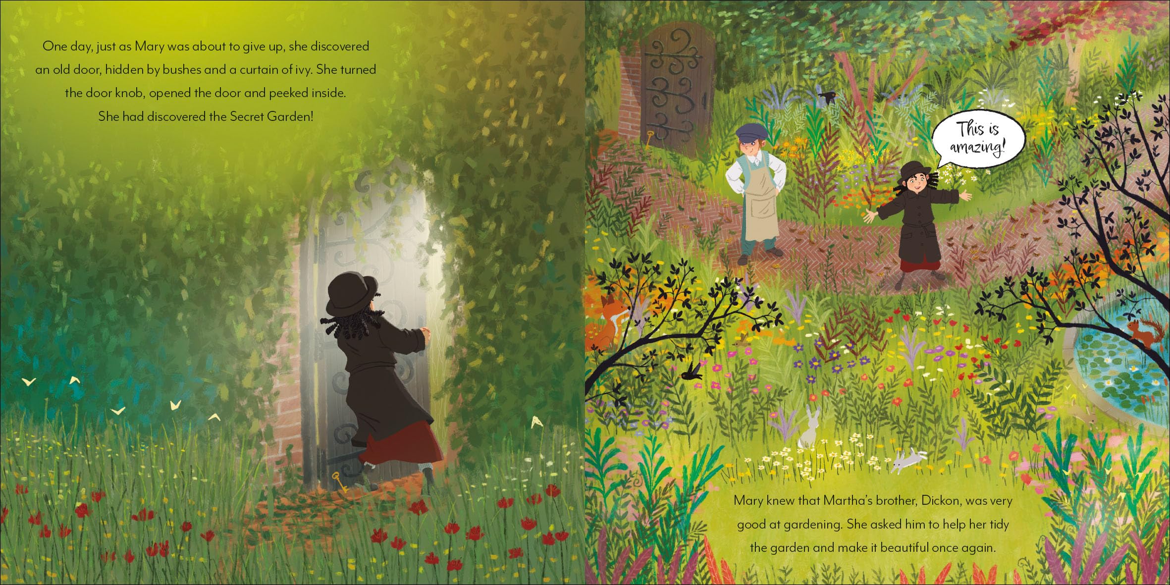 picture book classics - the secrect garden - Ảnh 5