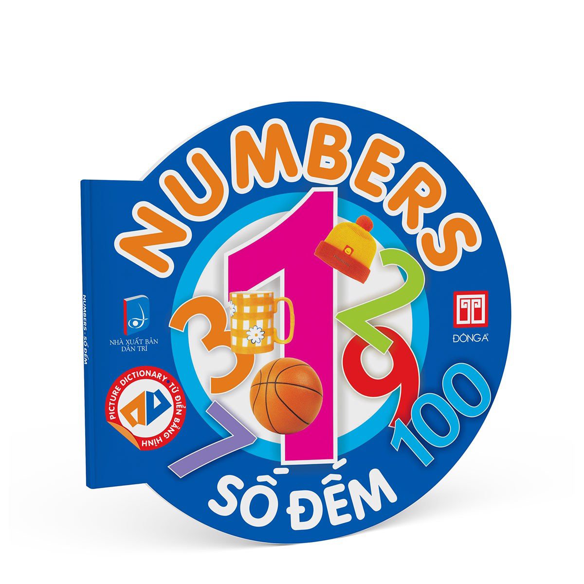picture dictionary - từ điển bằng hình - numbers - số đếm - bìa cứng (tái bản 2023) - Ảnh 2