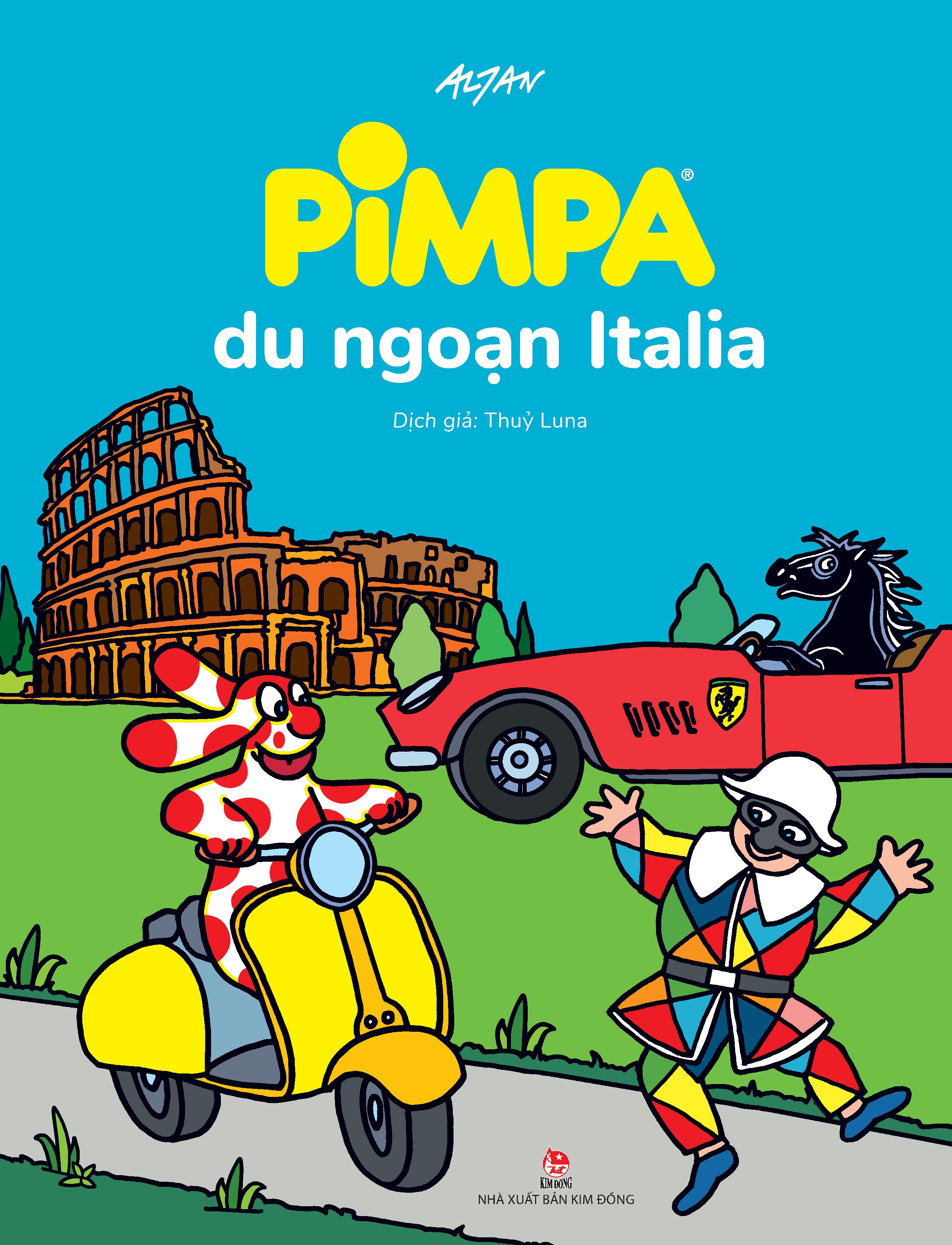 pimpa du ngoạn italia - bìa cứng - Ảnh 2