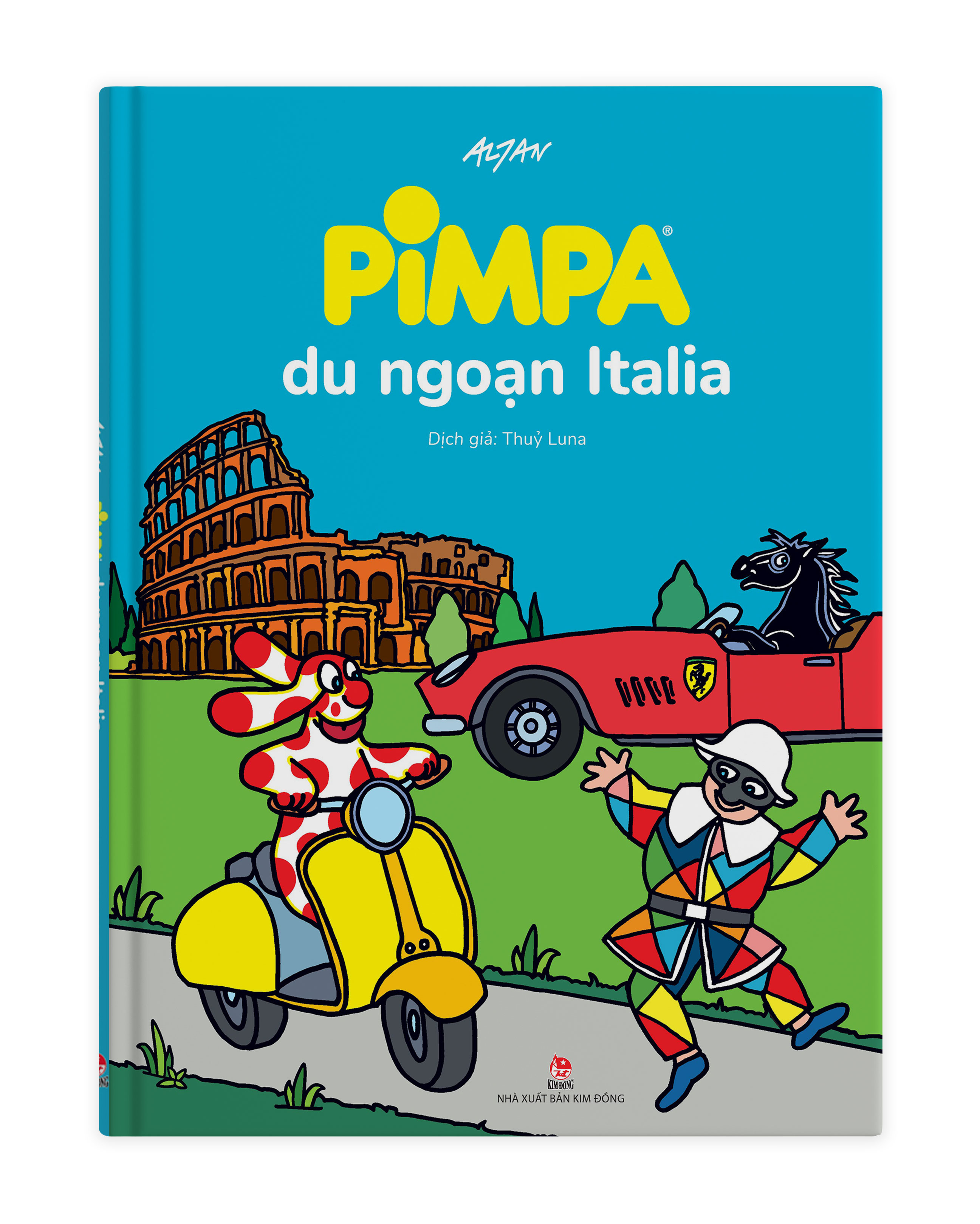 pimpa du ngoạn italia - bìa cứng - Ảnh 3