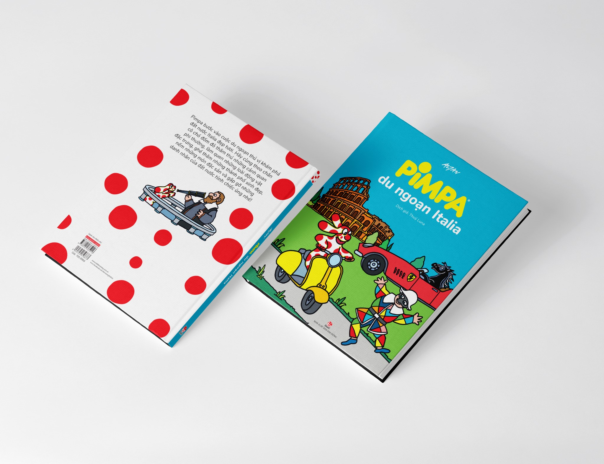 pimpa du ngoạn italia - bìa cứng - Ảnh 4