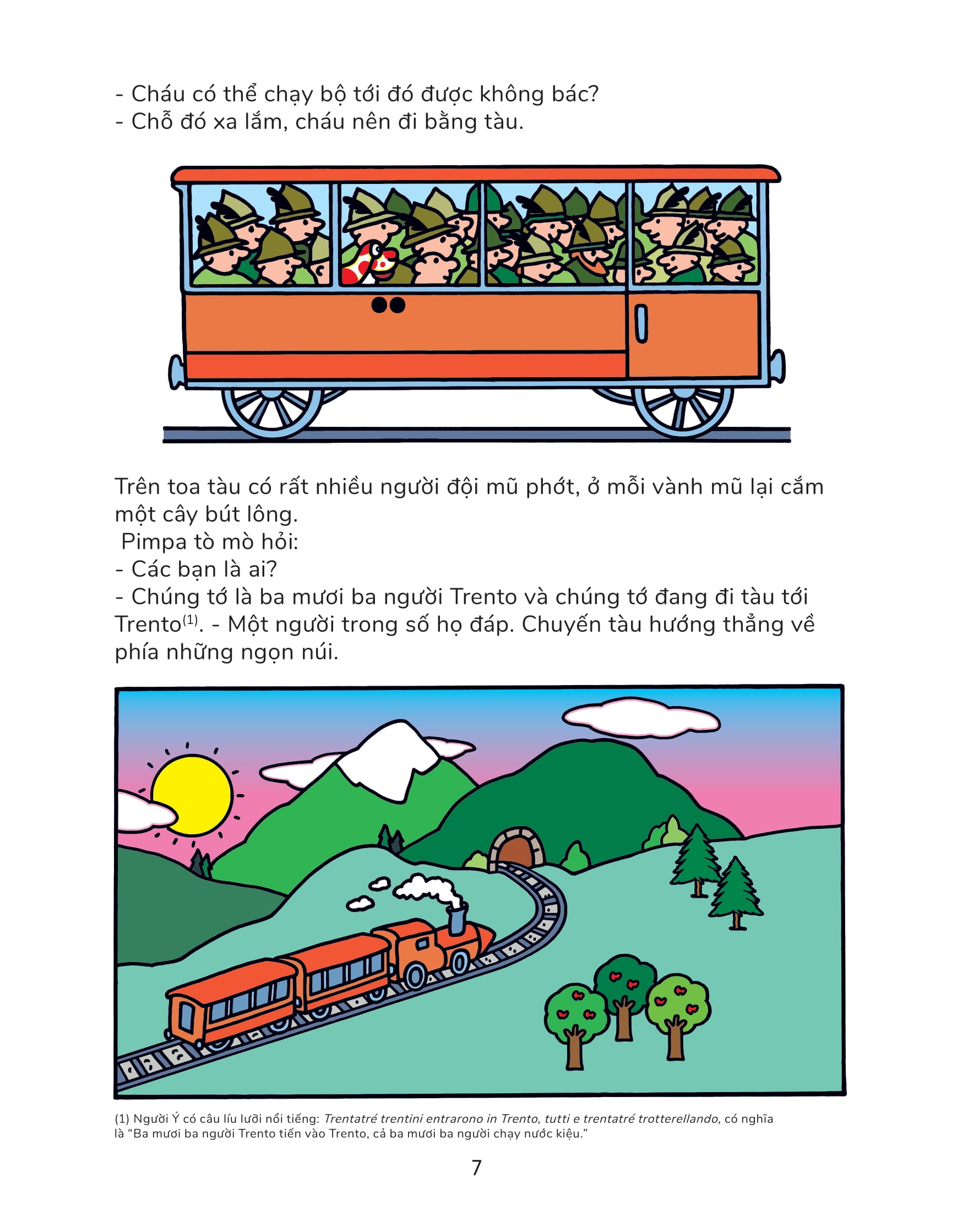 pimpa du ngoạn italia - bìa cứng - Ảnh 7