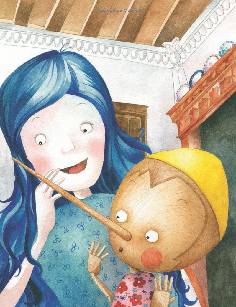 pinocchio illustrated gift book - Ảnh 3