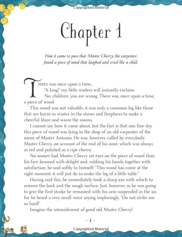 pinocchio illustrated gift book - Ảnh 5