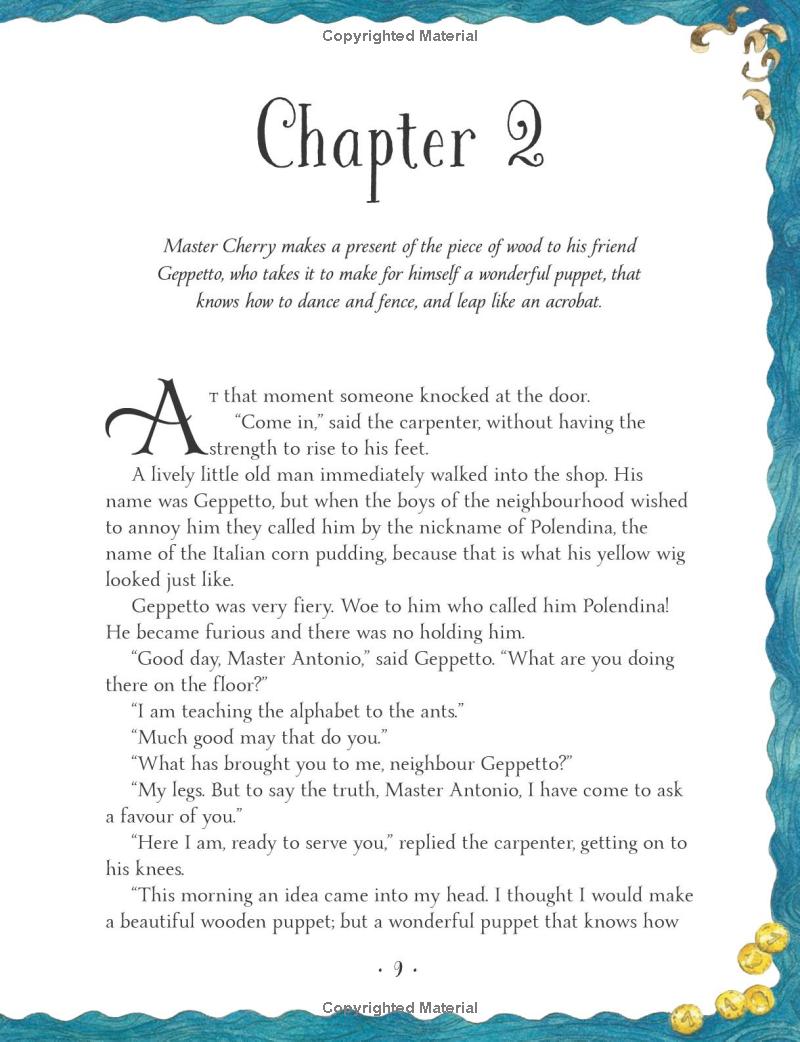 pinocchio illustrated gift book - Ảnh 8