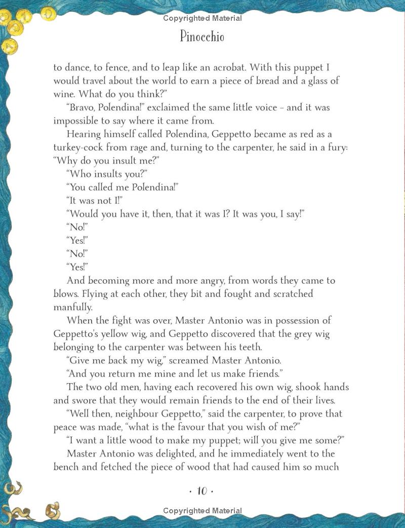 pinocchio illustrated gift book - Ảnh 9