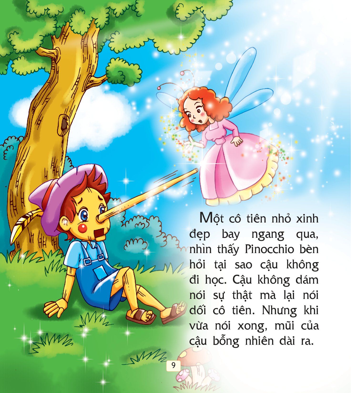pinochio cậu bé người gỗ - truyện cổ tích thế giới hay nhất (tái bản 2018) - Ảnh 10