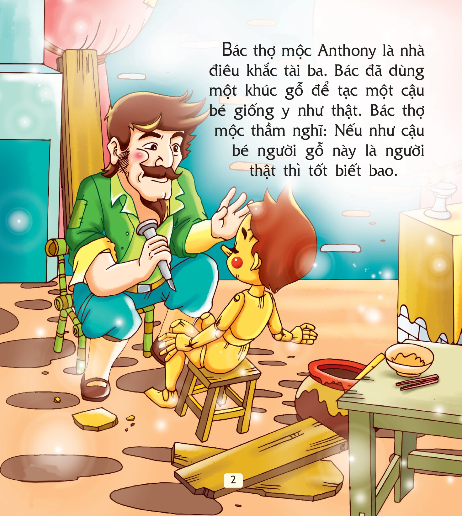 pinochio cậu bé người gỗ - truyện cổ tích thế giới hay nhất (tái bản 2018) - Ảnh 3