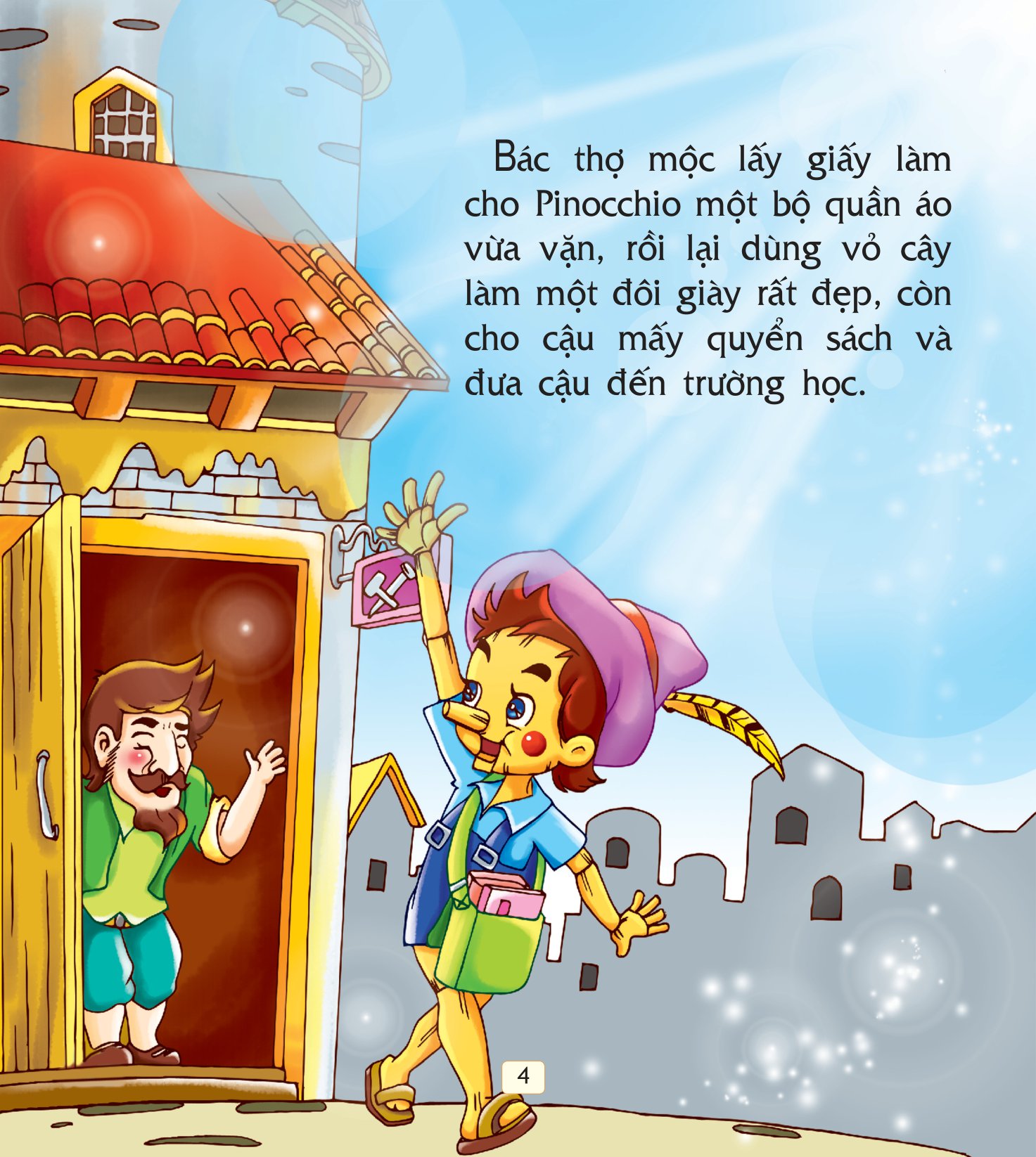 pinochio cậu bé người gỗ - truyện cổ tích thế giới hay nhất (tái bản 2018) - Ảnh 5